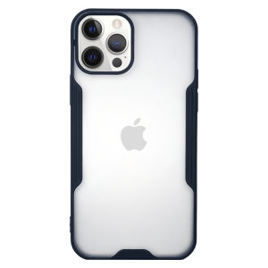 Funda Ahumado Slim Negro <br>iPhone 12/12 Pro