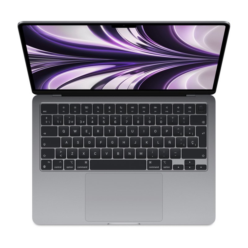 macbook air m2 2022 gris espacial 2