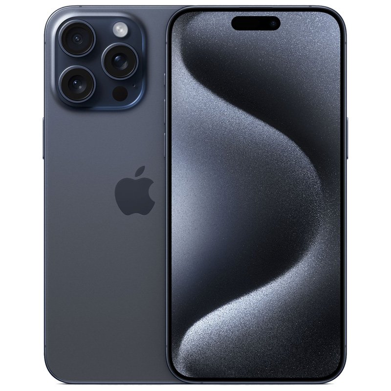 iphone 15 pro max titanio azul