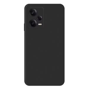 funda silicona suave negra redmi note 12 pro+