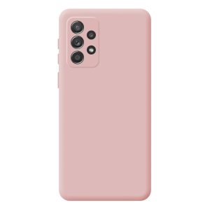 funda silicona suave lila <br>samsung galaxy a52