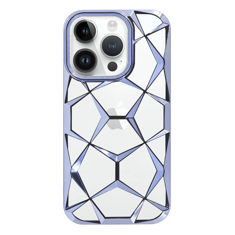 funda rombos azul iphone 13/14