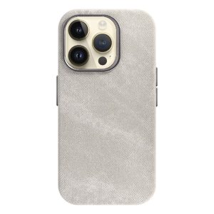 funda de tela con magsafe naranja <br>iphone 13 / 14