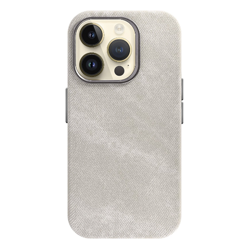 funda de tela con magsafe naranja iphone 13 / 14