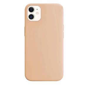 funda silicona suave rosa <br>iphone 11