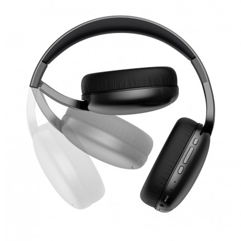 auriculares bluetooth plegables multifunción negros