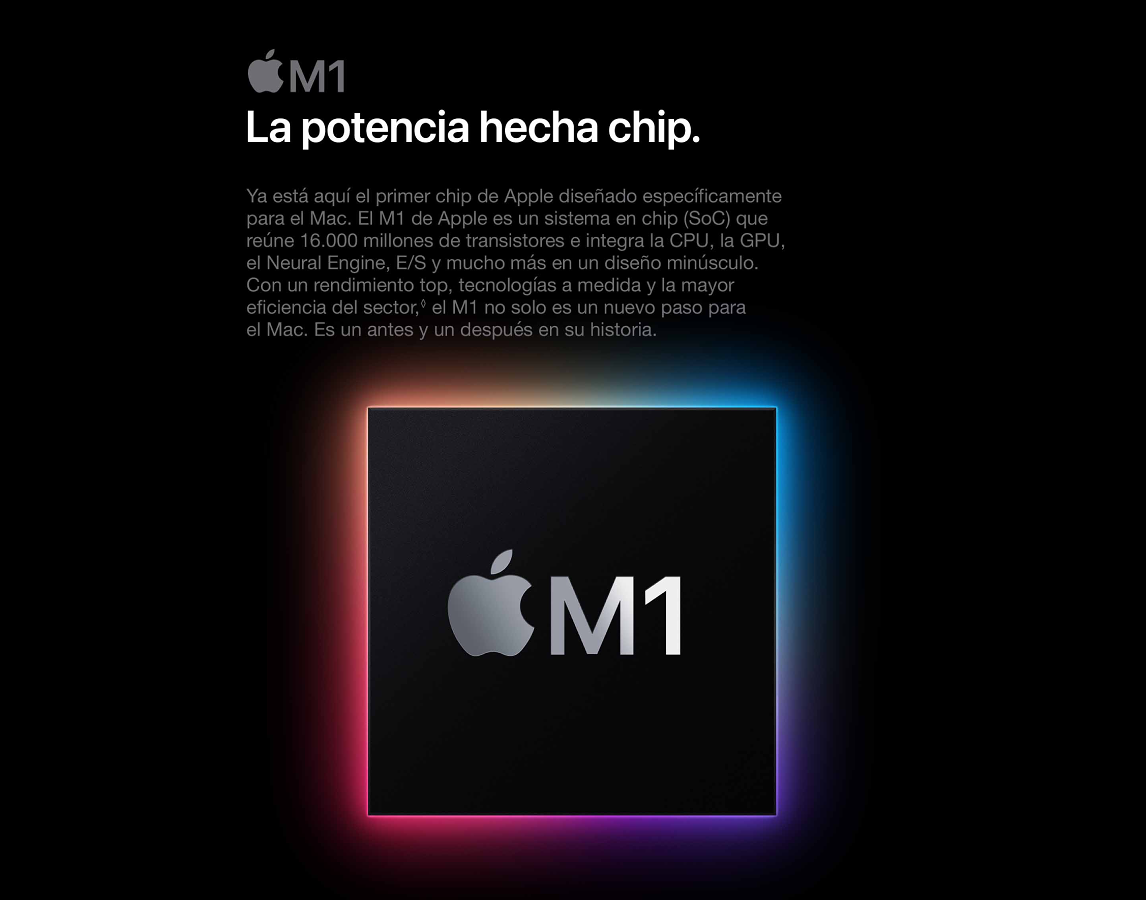 mac mini chip m1 256gb plateado