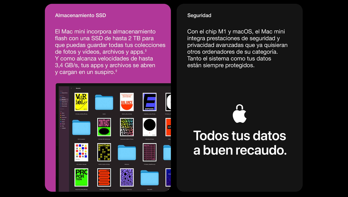 mac mini chip m1 256gb plateado