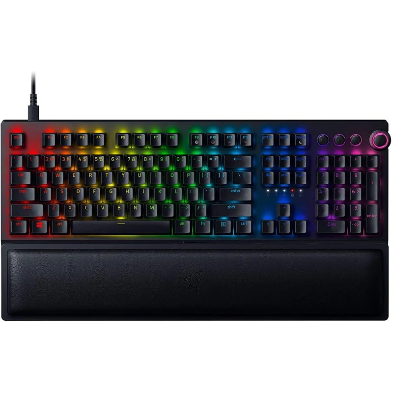 teclado razerblackwidow v3(mechanical gaming keyboard)impoluto