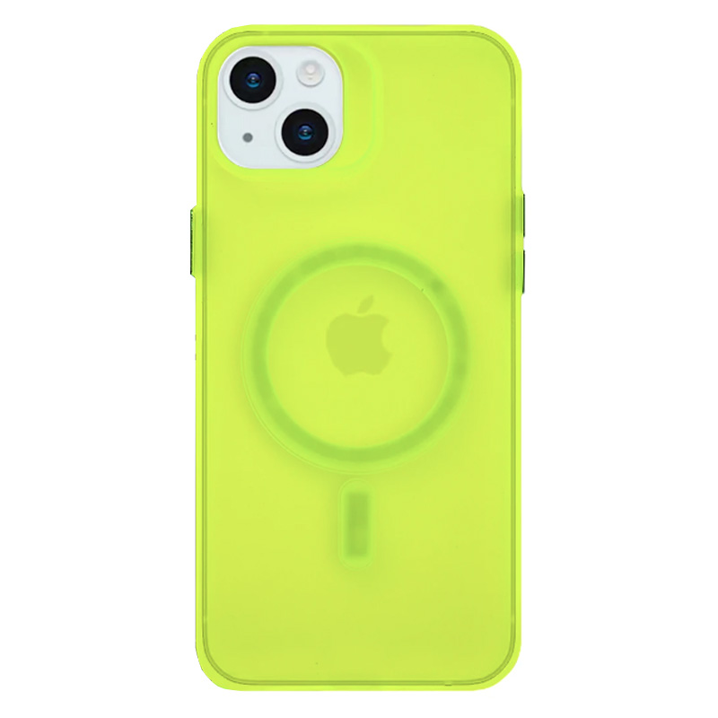 funda fluor con magsafe rosa iphone 11