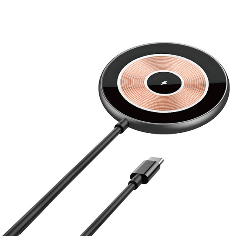 despertador base de carga inalámbrica con audio bt