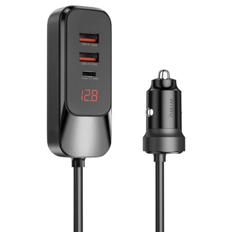 cargador de coche 120w carga rápida