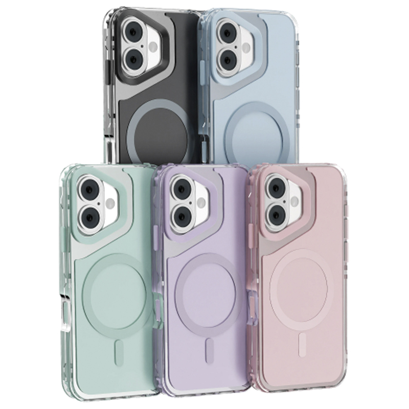funda bumper con magsafe iphone 16 5 colores