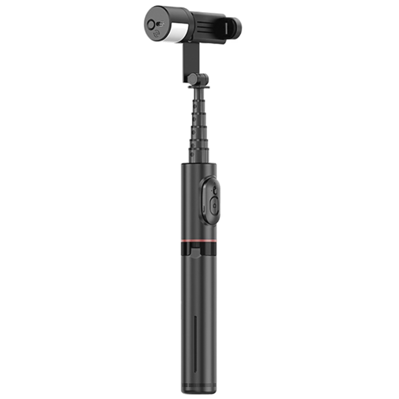 palo selfie con tripode bluetooth y luz