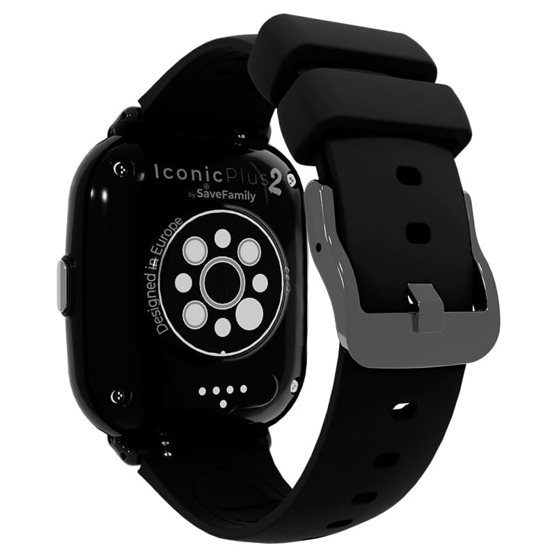 Reloj Iconic Plus con GPS y llamada Negro Zaraphone