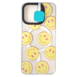 lámina trasera para funda clickskin flores iphone 13 / 14