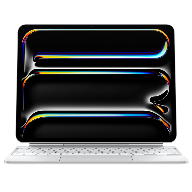 magic keyboard para el ipad pro blanco