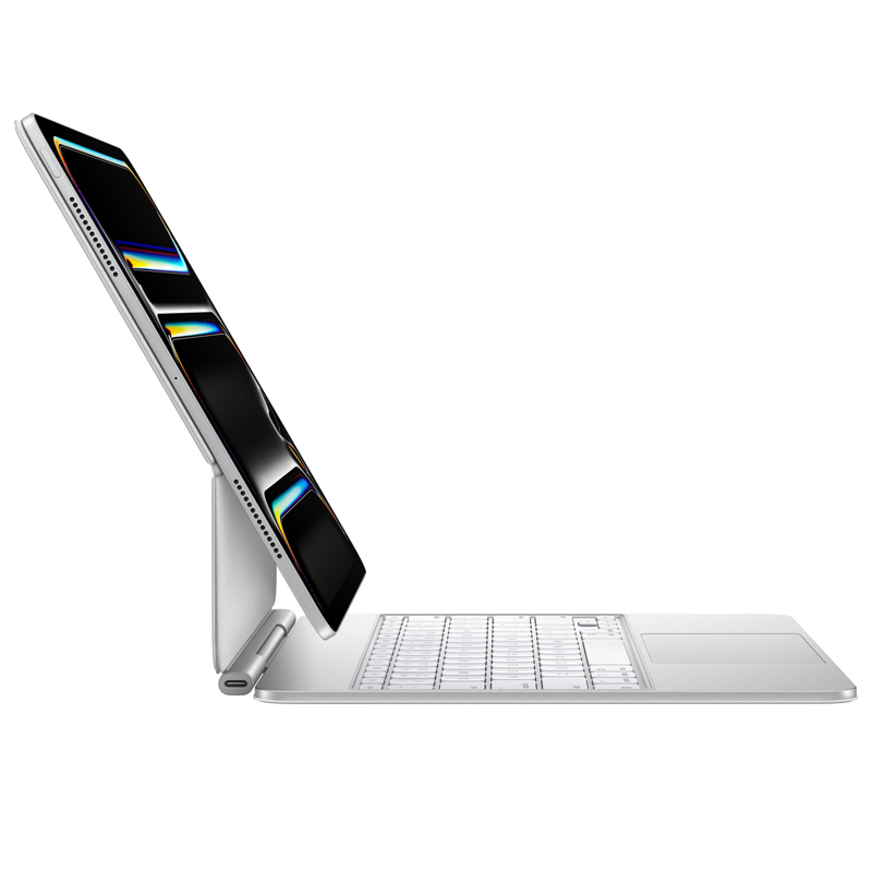magic keyboard para el ipad pro blanco