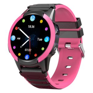 reloj slim rosa con gps y llamada