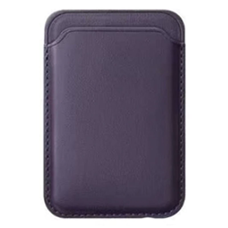 tarjetero magsafe morado