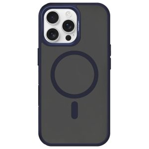 funda ahumada con magsafe azul iphone 16 pro