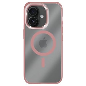 funda acrílica transparente con magsafe negro <br>iphone 14 pro max (copia)