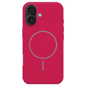 funda silicona suave fucsia iphone 16e (copia)
