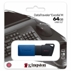 pendrive 64gb kingston datatraveler exodia m usb 3.2