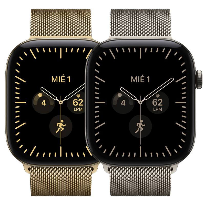 apple watch series 12 titanio correa milanesa producto